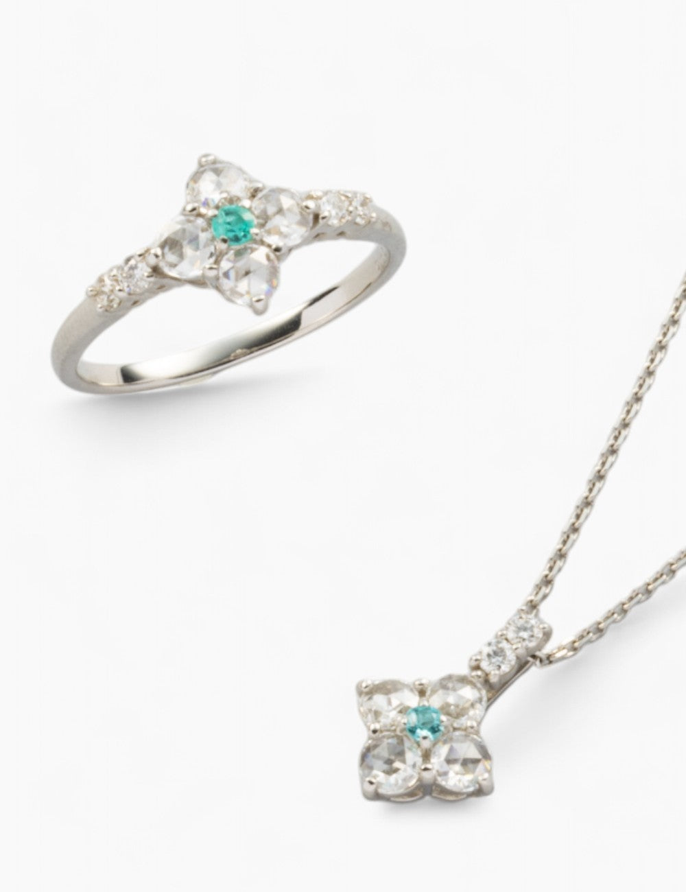 rose cut diamond jewelry