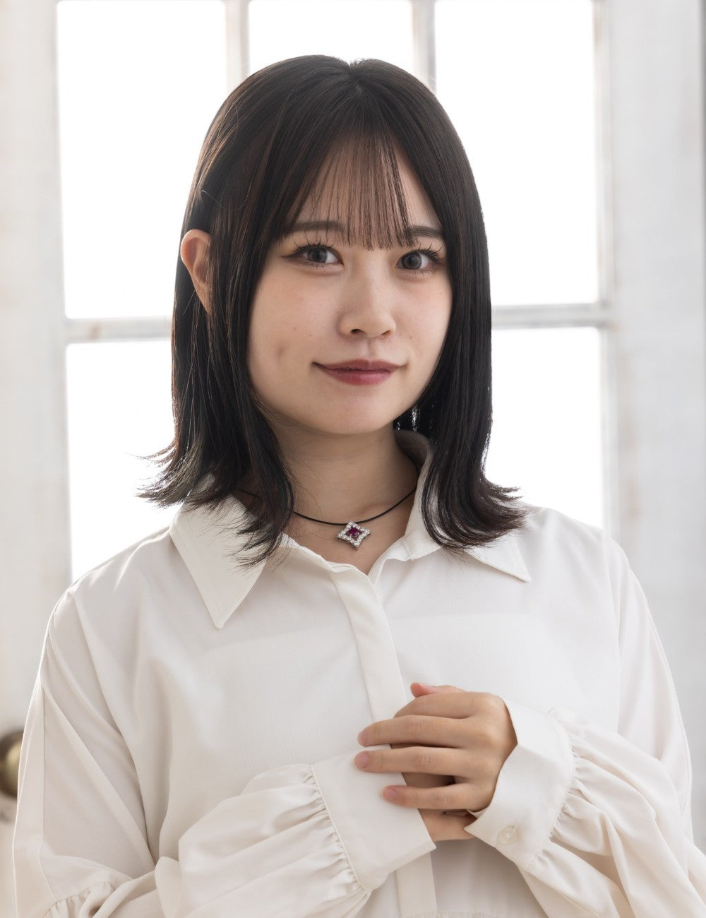 Pt900 Rubin x Diamant Anhänger Top