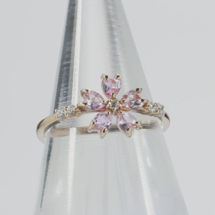 久*子様 Angejouer ADA K10ピンクサファイアリング　11号 久*子様 Angejouer ADA K10ピンクサファイアリング 11号 久*子様